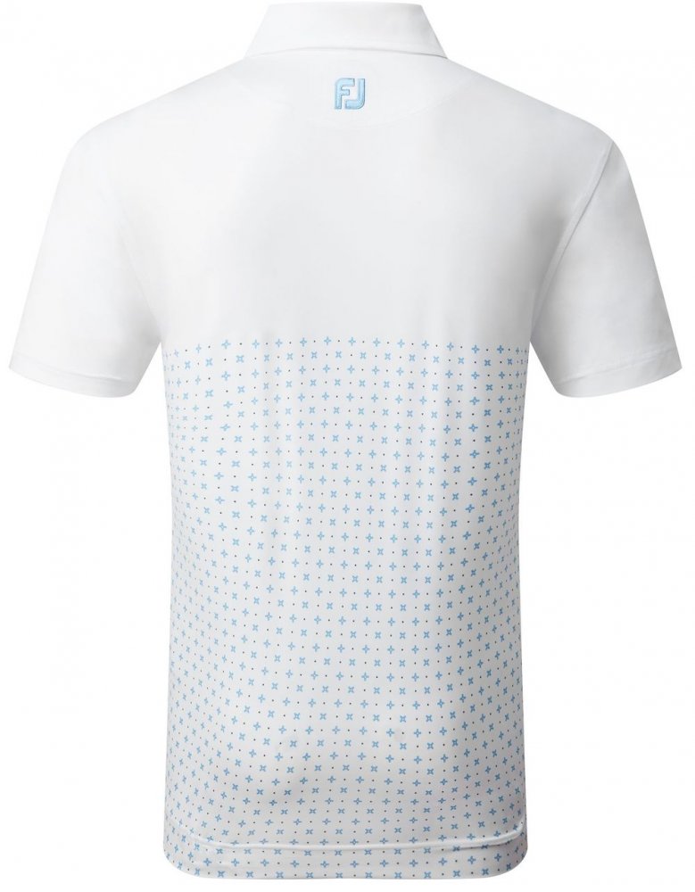 FootJoy Engineered Foulard, White, True Blue, Navy