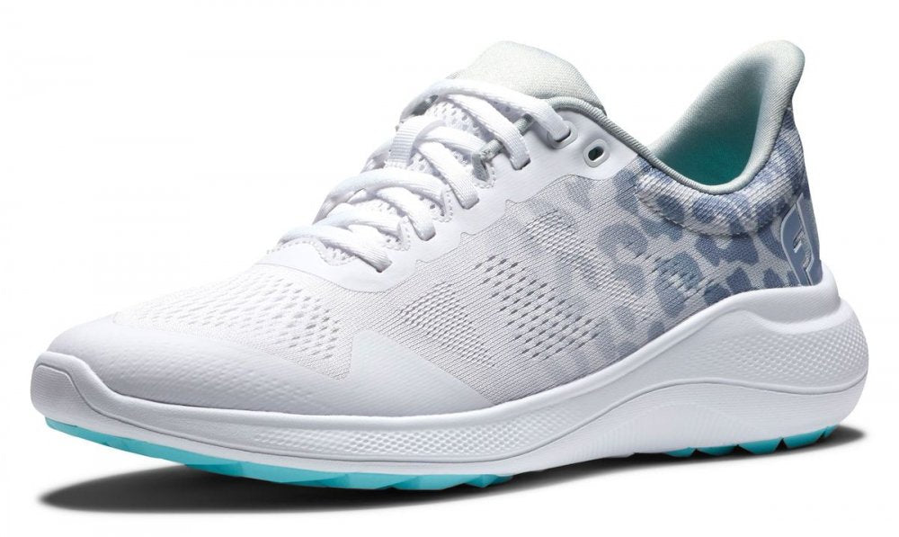FootJoy Flex, White, Grey, golfové boty pro ženy