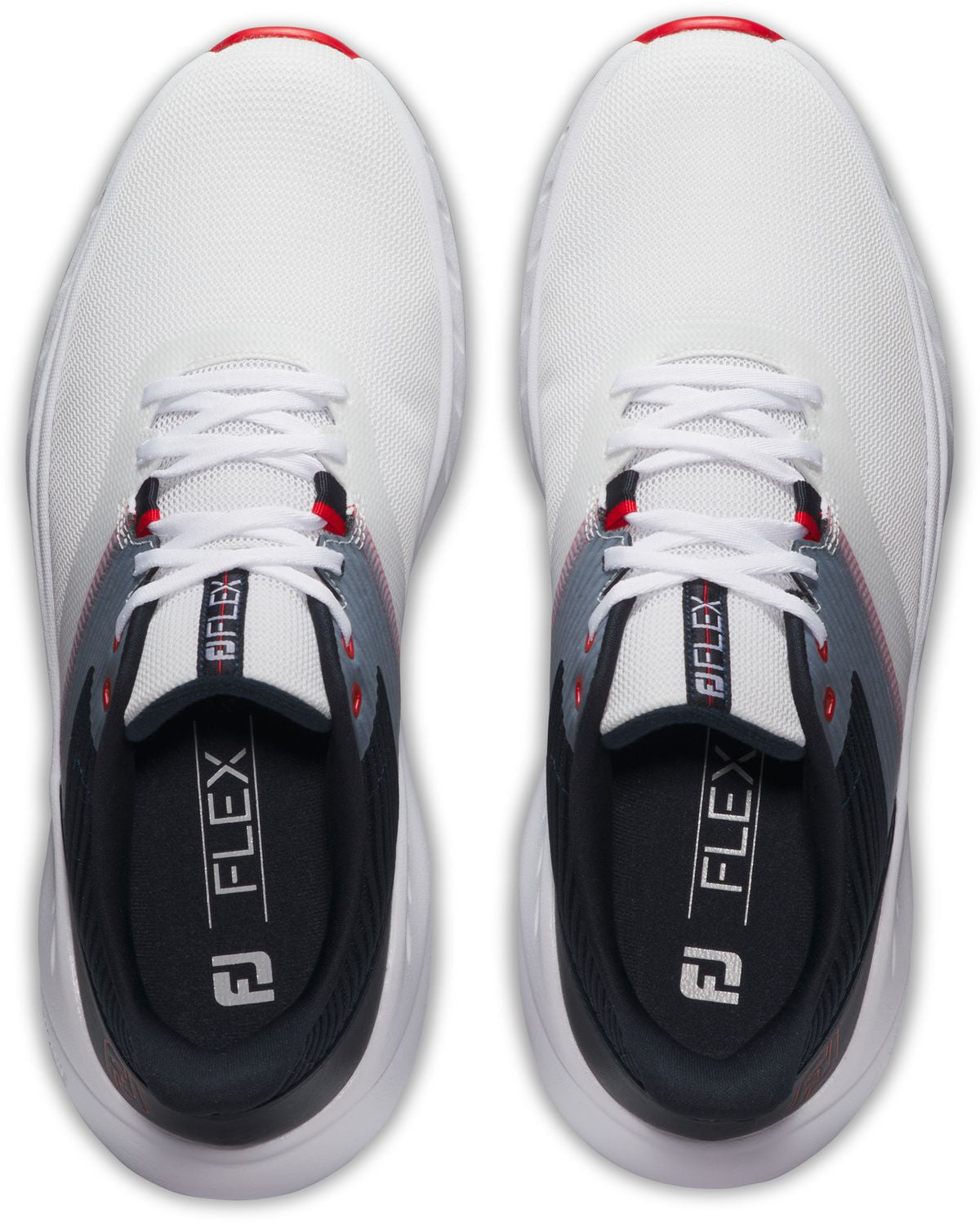 FootJoy Flex, White, Navy, Red
