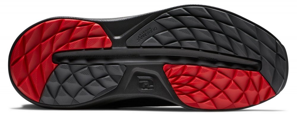 FootJoy Flex XP, Black, Red, bez spikové
