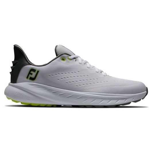 FootJoy Flex XP, White, Black, Lime, bez spikové