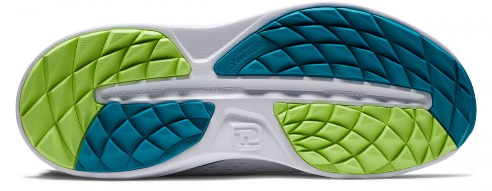 FootJoy Flex XP, White, Teal, Lime, bez spikové