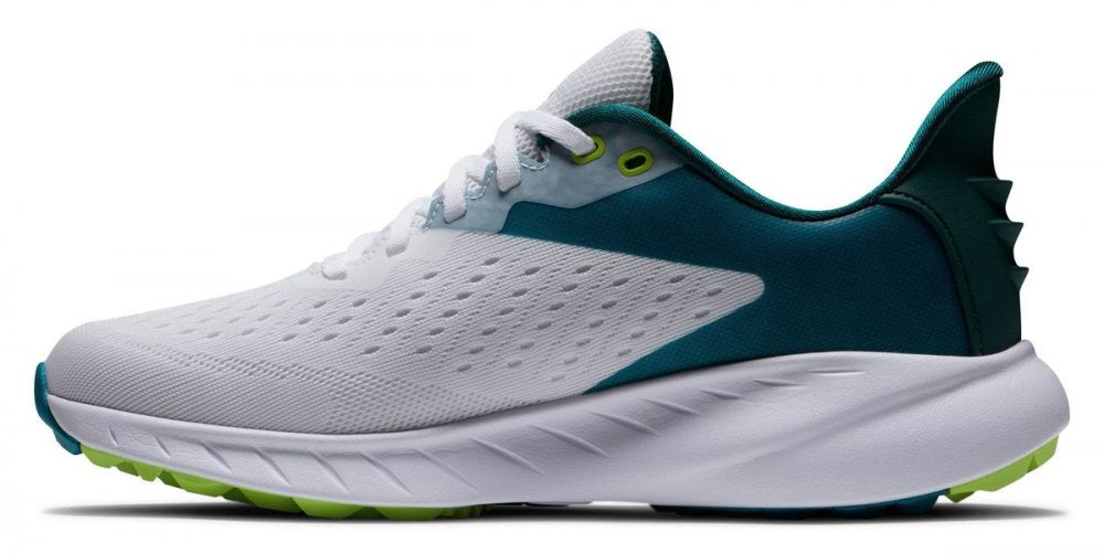 FootJoy Flex XP, White, Teal, Lime, bez spikové