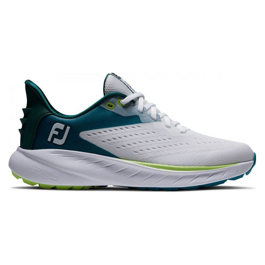 FootJoy Flex XP, White, Teal, Lime, bez spikové