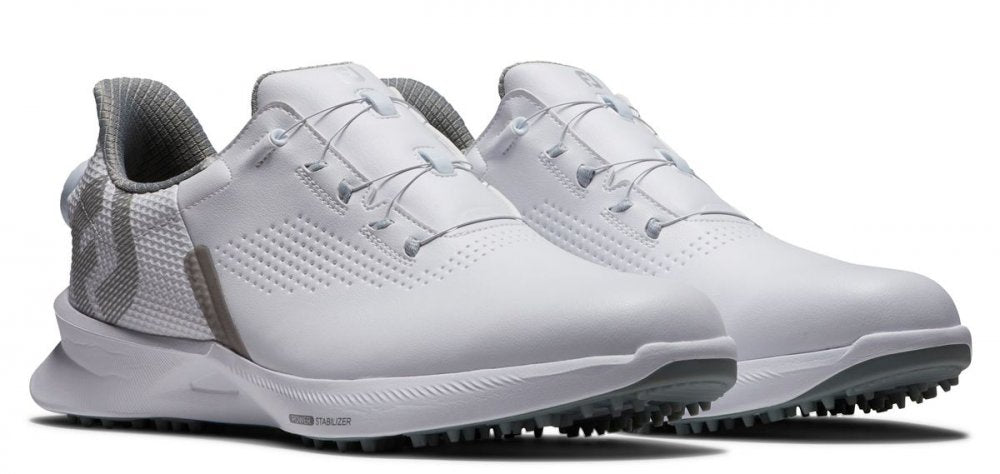 FootJoy Fuel BOA, White, Grey, bez spikové
