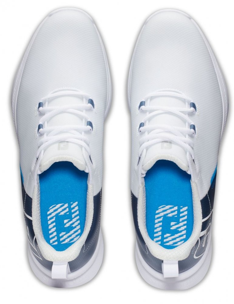 FootJoy Fuel Sport, White, Navy, Blue, bez spikové FootJoy