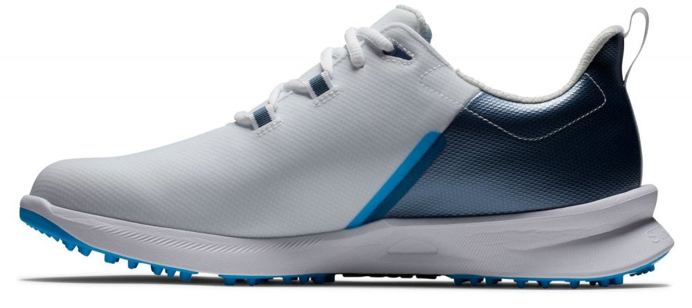 FootJoy Fuel Sport, White, Navy, Blue, bez spikové