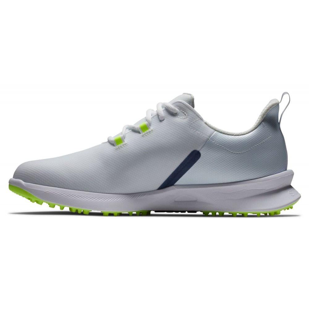 FootJoy Fuel Sport, White, Navy, Green, bez spikové