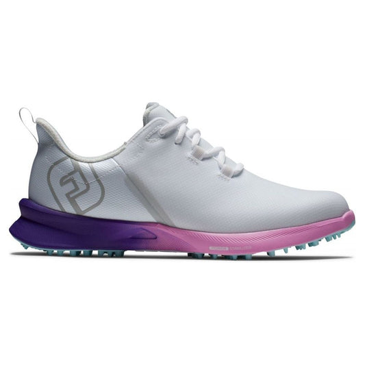 FootJoy Fuel Sport, White, Purple, Pink, bez spikové