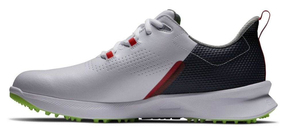 FootJoy Fuel, White, Navy, Lime, bez spikové