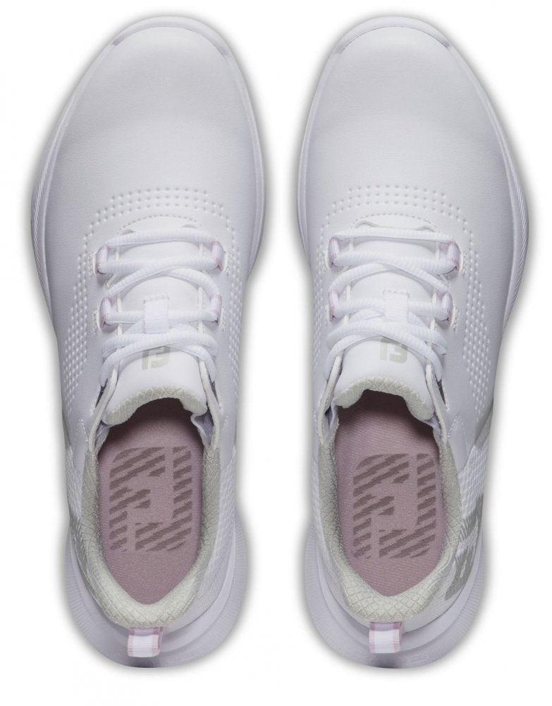 FootJoy Fuel, White, Pink, bez spikové