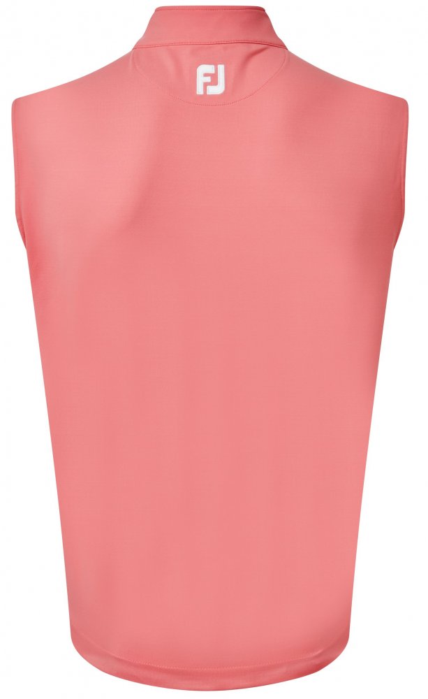 FootJoy Full Zip Knit Vest, Cape Red