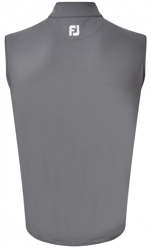 FootJoy Full Zip Knit Vest, Coal