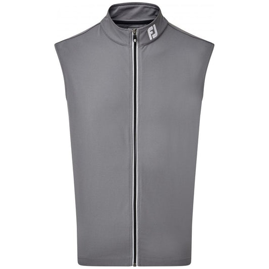 FootJoy Full Zip Knit Vest, Coal