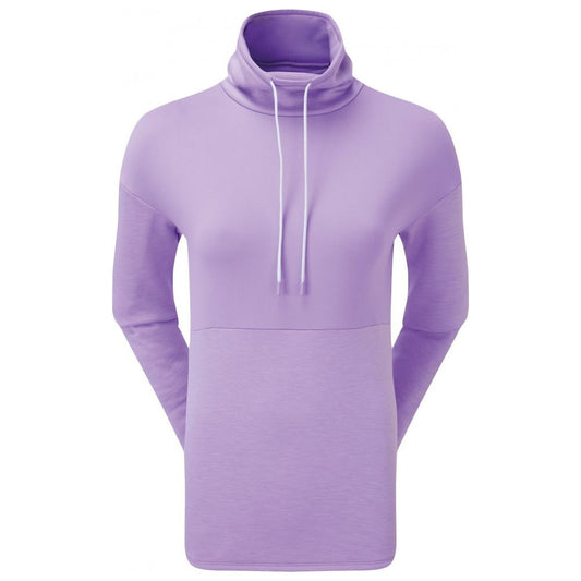 FootJoy Funnel Collar Fleece Pullover, Orchid