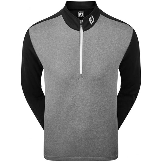 FootJoy Heather Colour Block Chill-Out, Black, Heather Coal