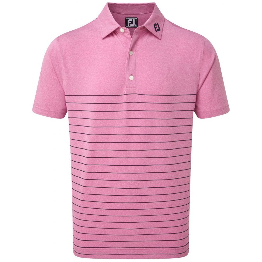 FootJoy Heather Lisle Engineered Pinstripe, Iced Berry, Navy