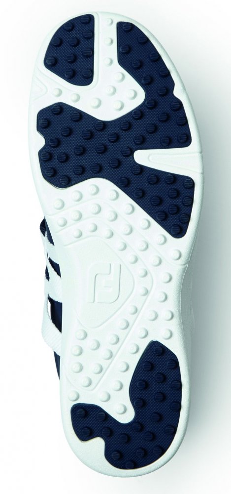 FootJoy Leisure Slip On, Navy, White FootJoy