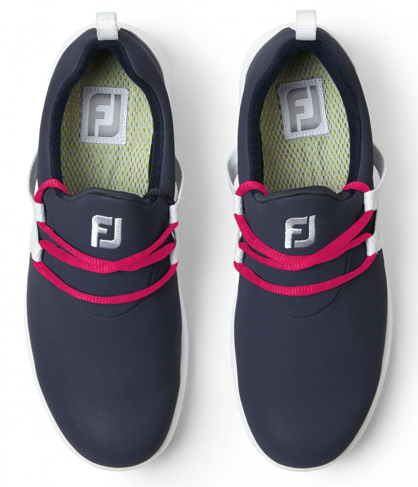 FootJoy Leisure Slip On, Navy, White FootJoy