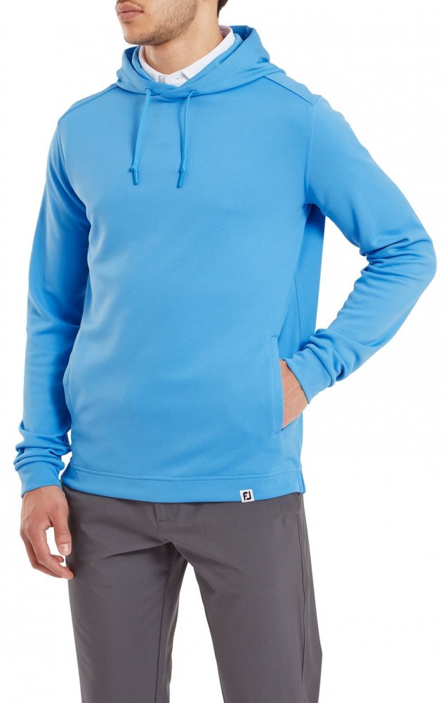 FootJoy Lightweight Hoodie, Ocean, pánská golfová mikina FootJoy