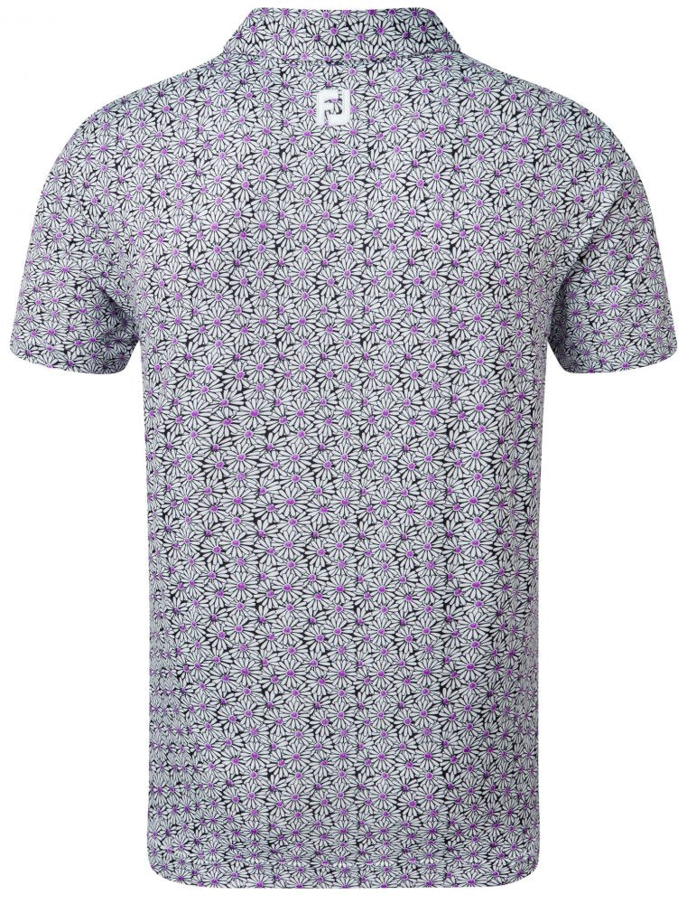 FootJoy Lisle Daisy Print, Black
