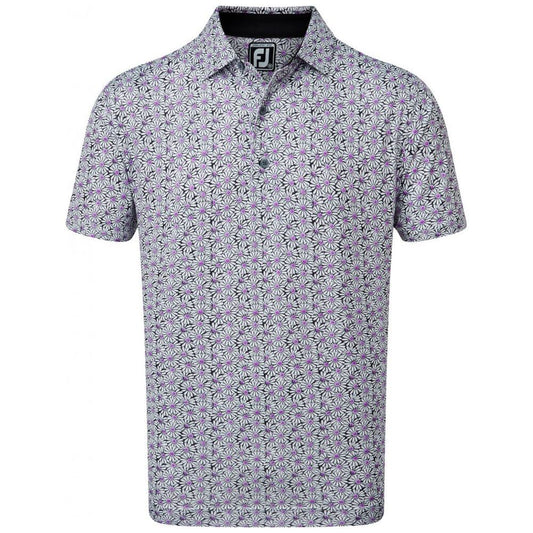 FootJoy Lisle Daisy Print, Black
