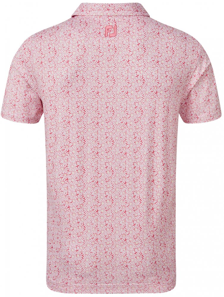 FootJoy Lisle Daisy Print, Cape Red