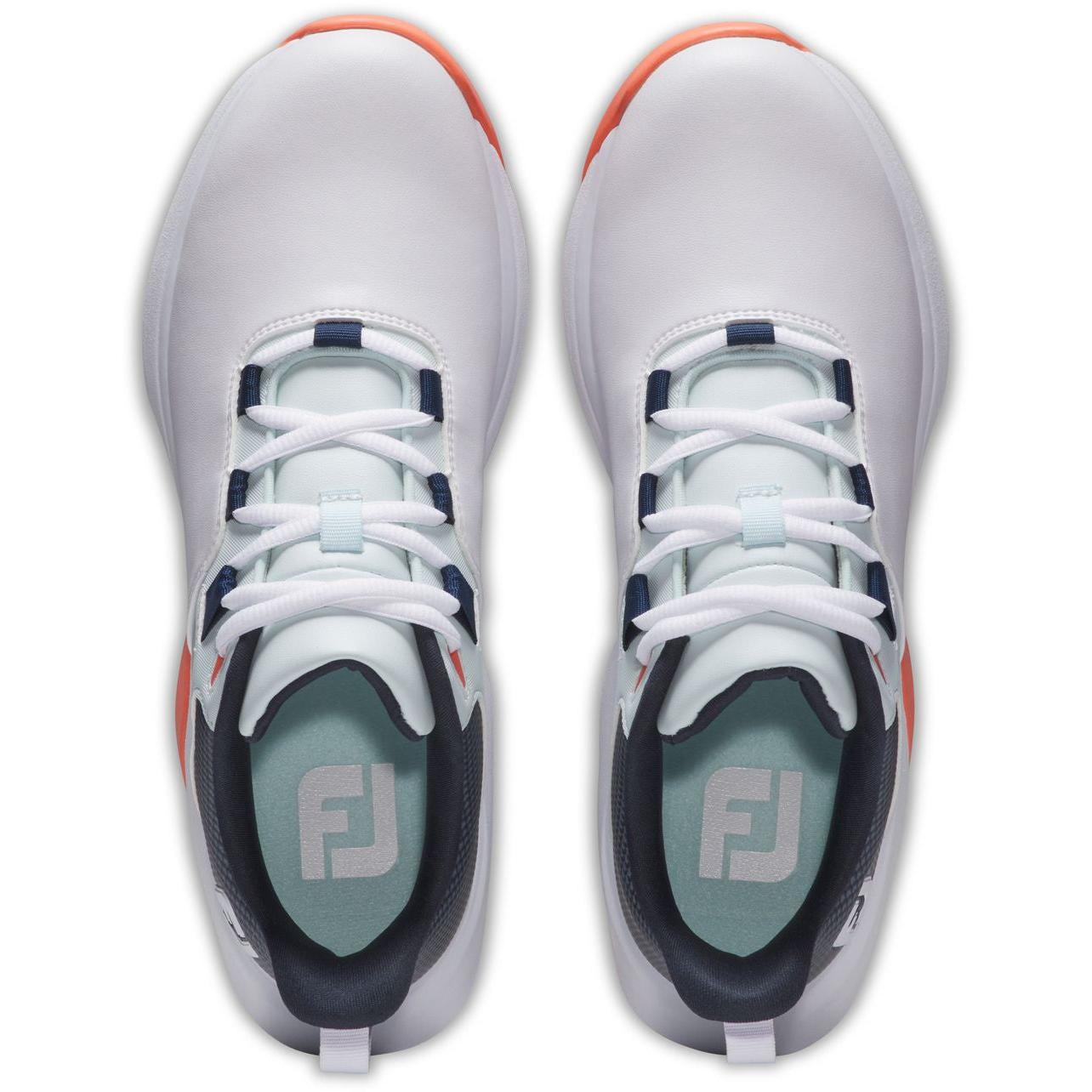 FootJoy PRO Lite, White, Blue, Coral