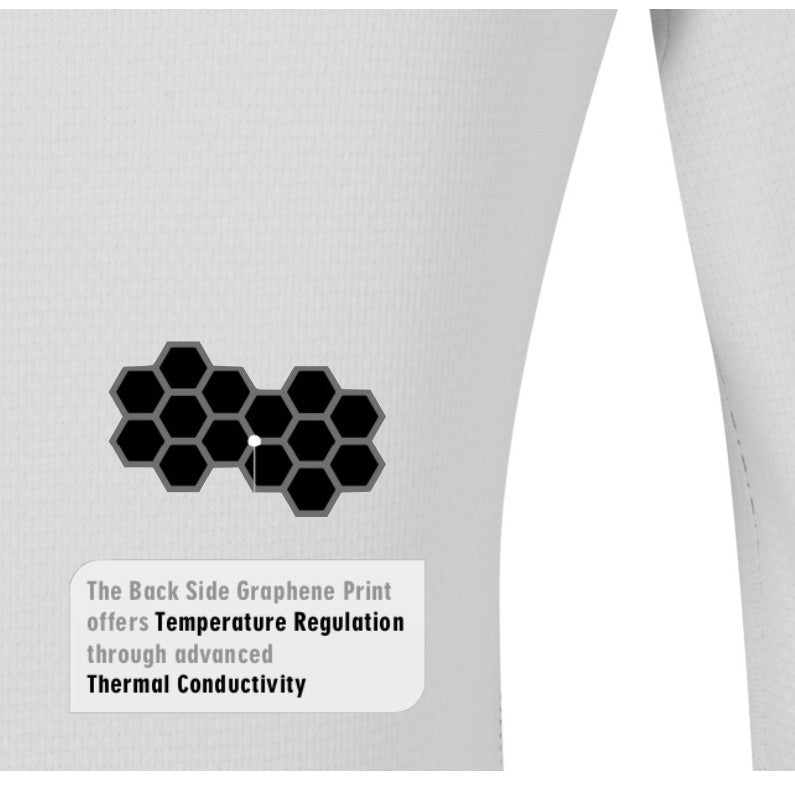 FootJoy PhaseOne Print Base Layer, termo triko, bílé