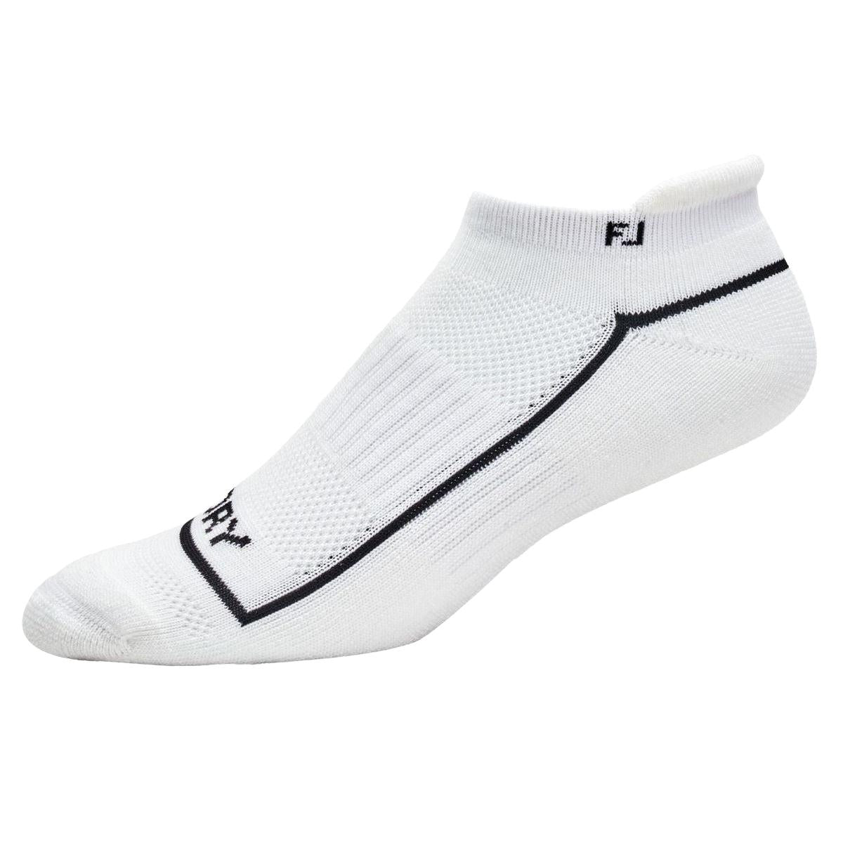 FootJoy Pro Dry Rolltab, dámské bílé ponožky na golf
