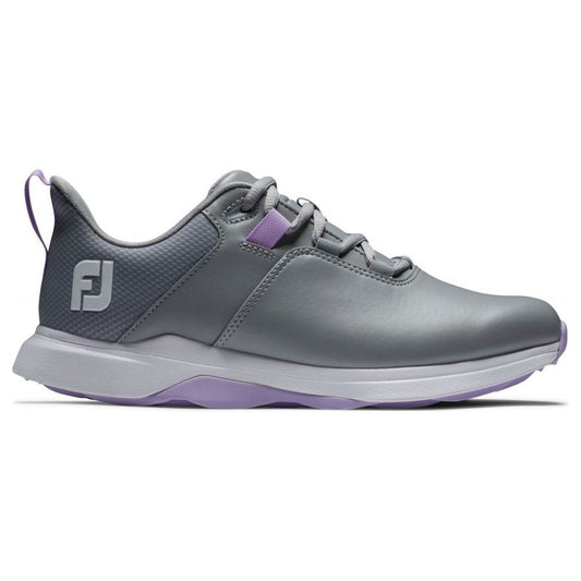 FootJoy Pro Lite, Grey, Lilac, dámské golfové boty
