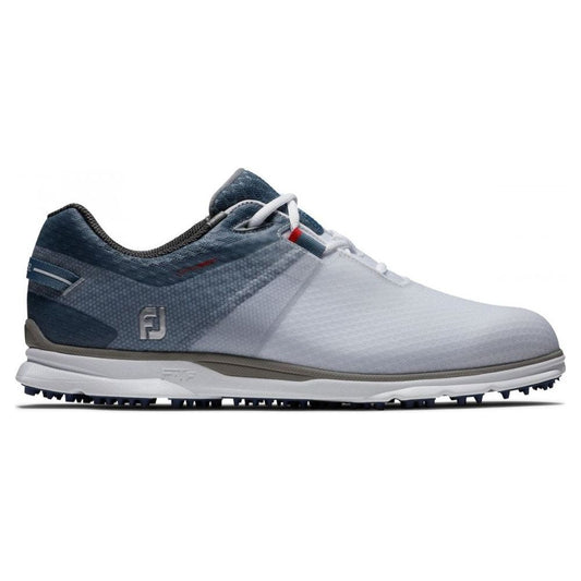 FootJoy Pro SL Sport, White, Blue, Navy, bez spikové