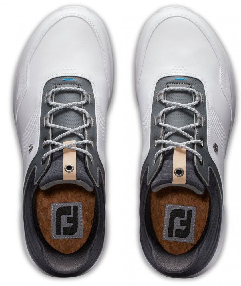 FootJoy Stratos, White, Charcoal, Bluejay, bez spikové FootJoy