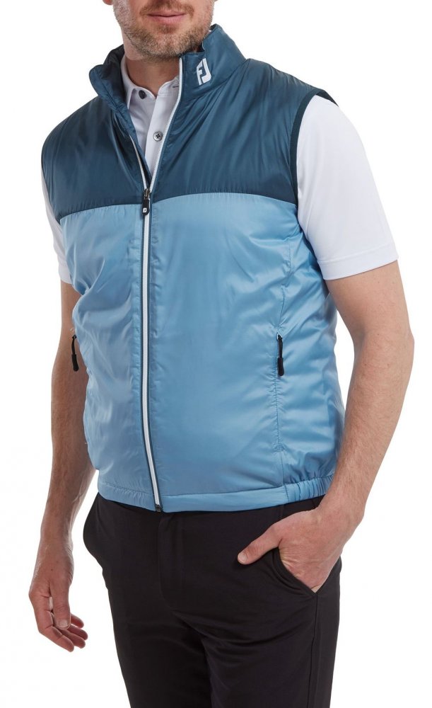 FootJoy Thermal Insulated Vest, Ink, Dusk Blue, golfová vesta