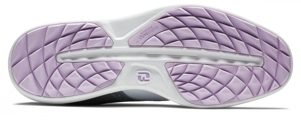 FootJoy Traditions Spikeless, White, Silver FootJoy