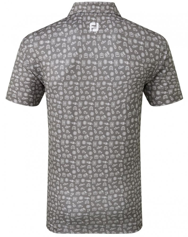 FootJoy Travel Print, Lava, White FootJoy