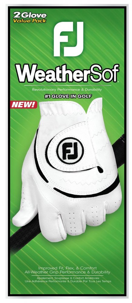 FootJoy WeatherSof, výhodné balení dvou rukavic