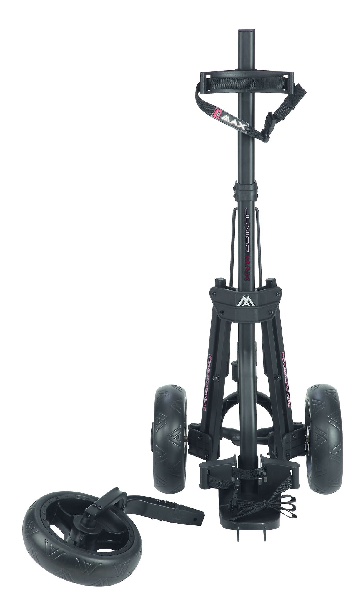 BigMax Junior Max, Black, ruční golfový vozík pro děti