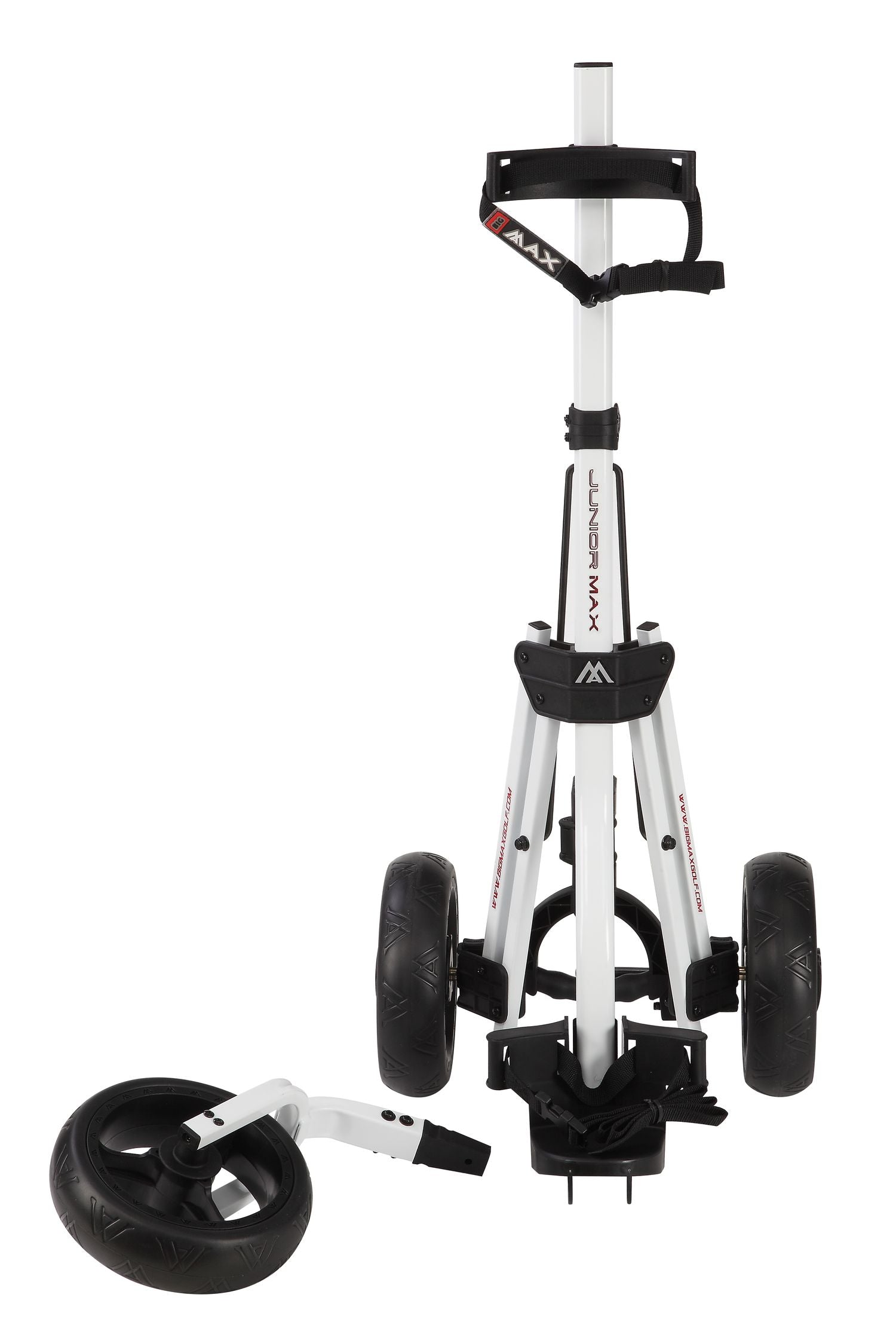 BigMax Junior Max, White, ruční golfový vozík pro děti