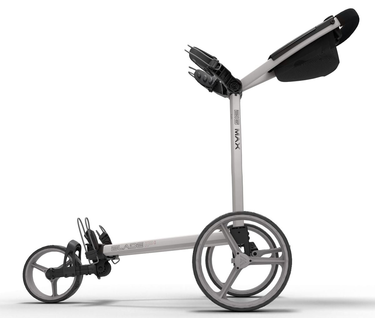 BigMax Blade IP2, Grey, Charcoal, manuální golfový vozík