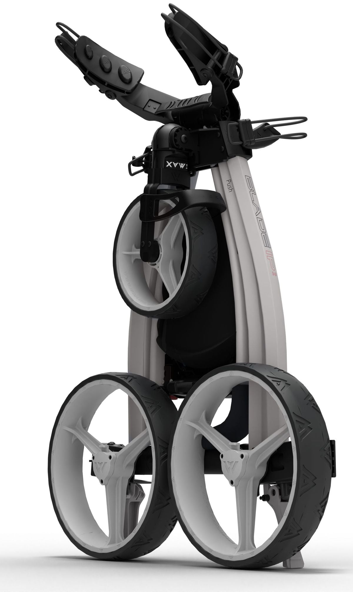 BigMax Blade IP2, Grey, Charcoal, manuální golfový vozík