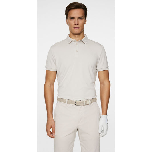 J.Lindeberg KV Polo, Moonbeam, pánské golfové tričko