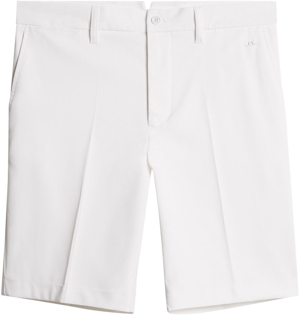 J.Lindeberg Eloy shorts, White, pánské golfové kraťasy