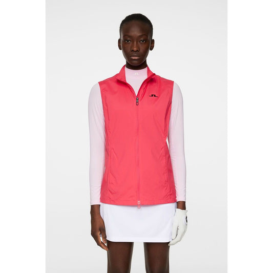 J.Lindeberg Thorine Vest, Azalea, dámská golfová vesta