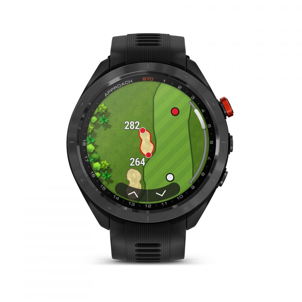 Garmin Approach S70, Black, 47mm, golfové hodinky