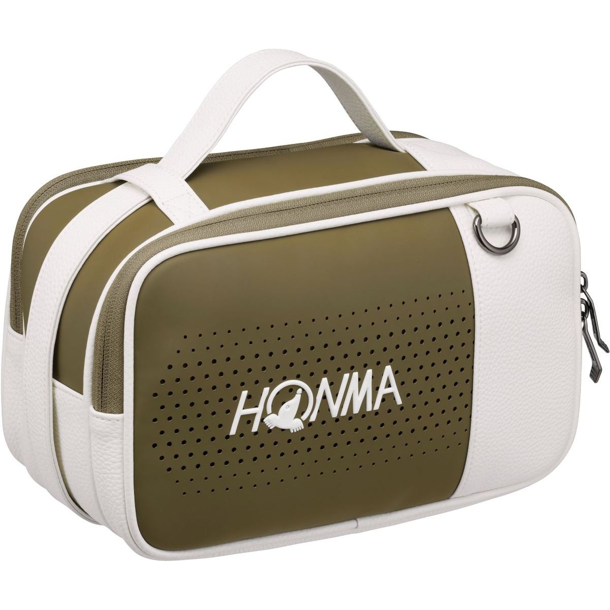 Honma Pouch bag, Khaki, Yvori, HB12501