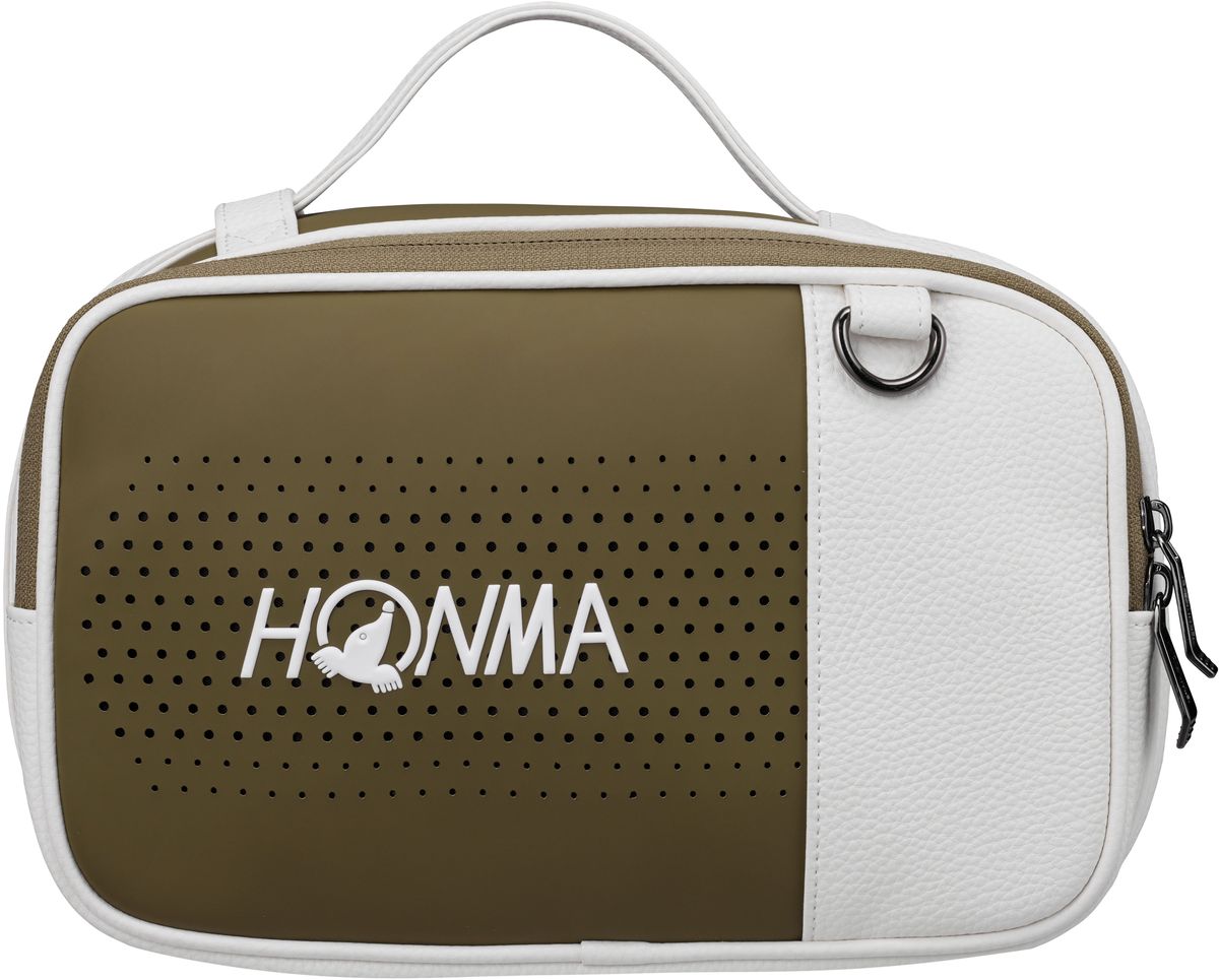Honma Pouch bag, Khaki, Yvori, HB12501