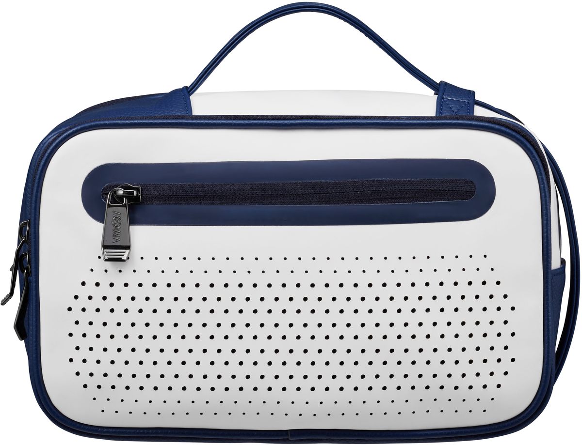 Honma Pouch bag, Blue, White, HB12501