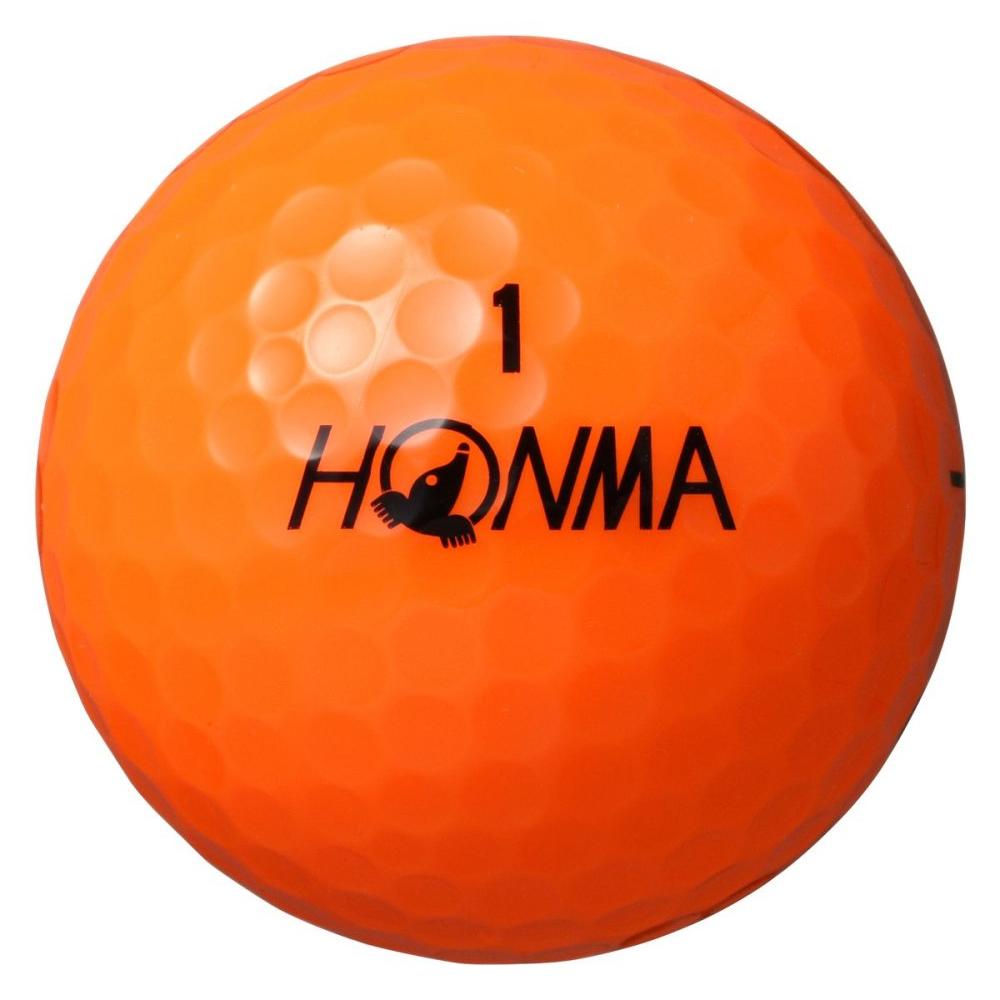Honma D1 2024, oranžové golfové míčky