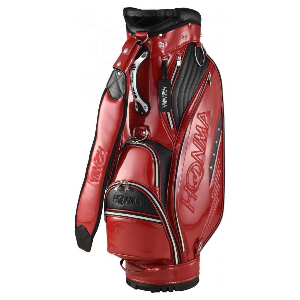 Honma Gear Alligator Caddie Bag, Red Honma